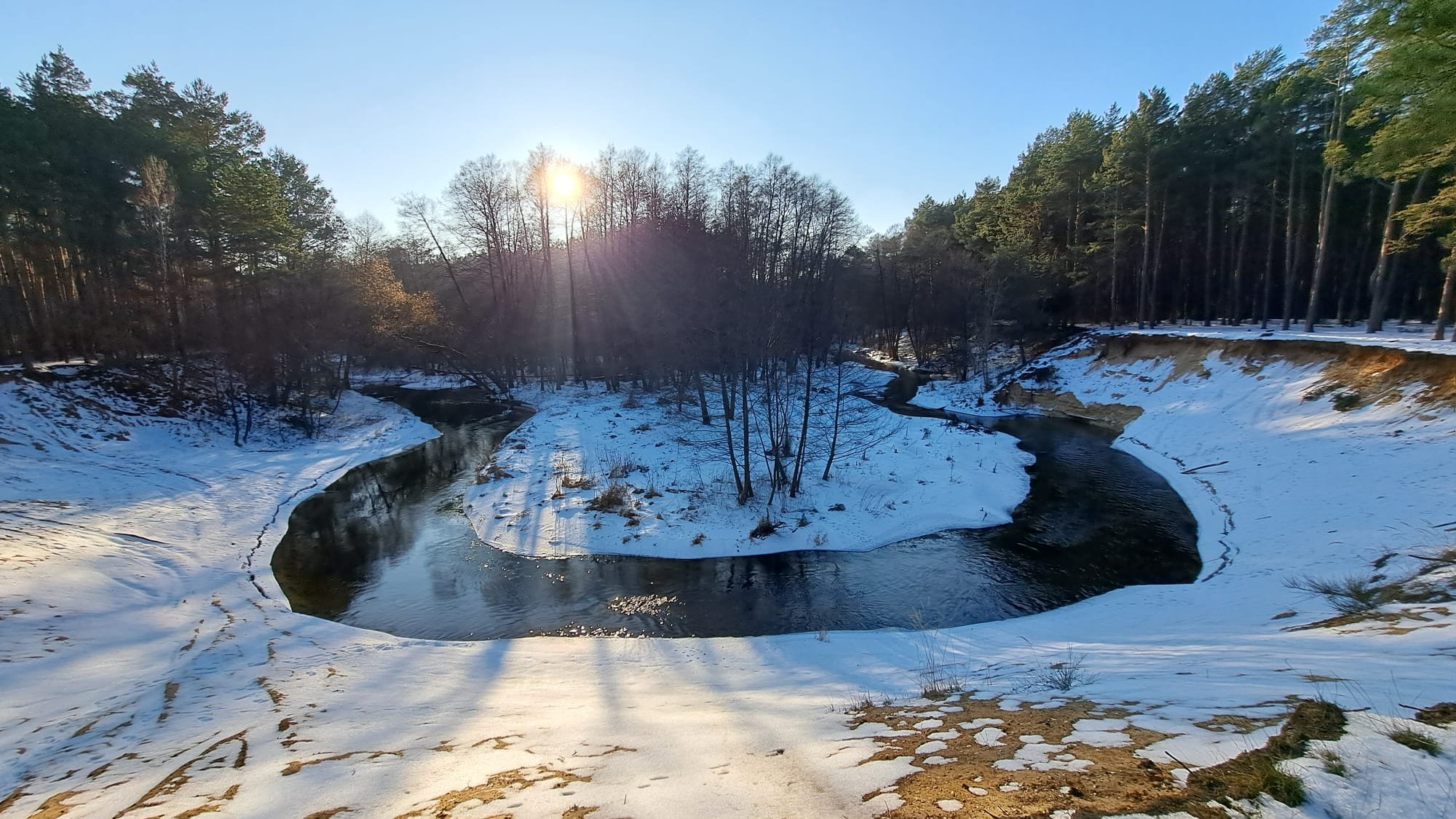 Meanders on Kocinka (Nowa Brzeźnica)